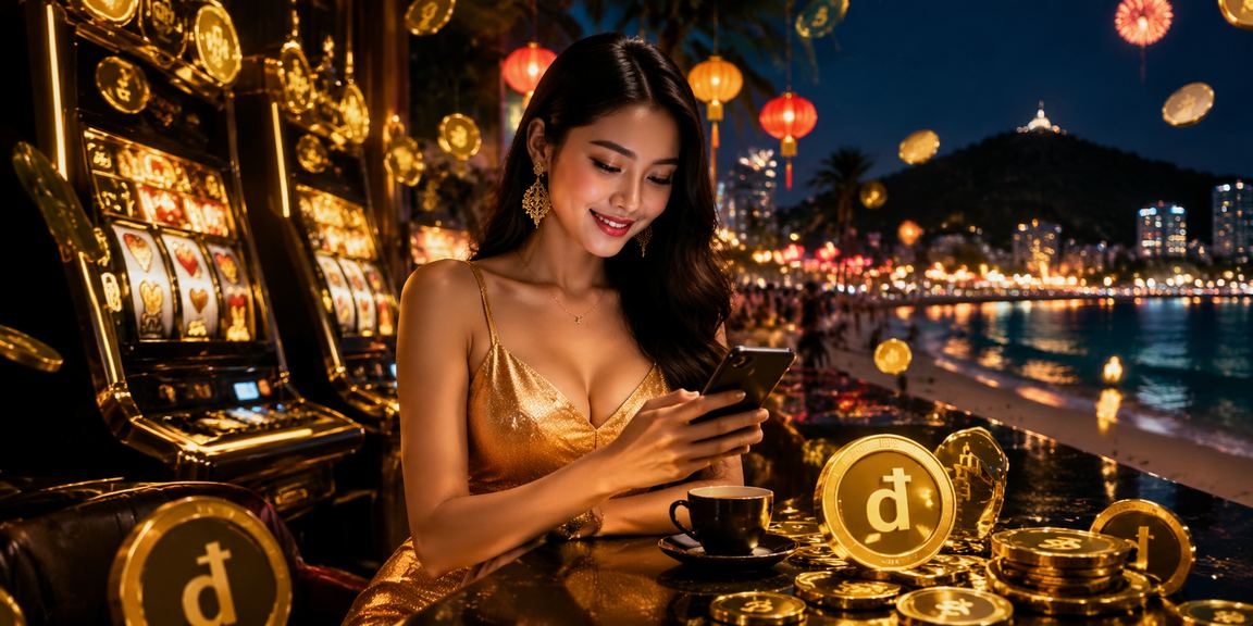 Người dùng Vũng Tàu trải nghiệm slot game trên aeae888